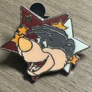 5/$25 Disney Jungle Book Baloo Stars Pin